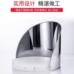 切菜板不锈钢围挡案板围栏加厚挡板剁肉鸡鸭铁皮大排档护边商用