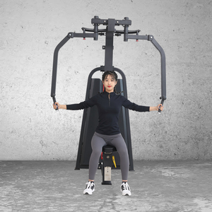 蝴蝶机反飞鸟直臂夹胸训练器健身房专用大型全套胸部肌肉力量器械