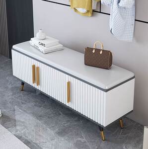 鞋柜带换鞋凳家用小户型门口鞋柜可坐鞋柜一体式简约现代风格柜子