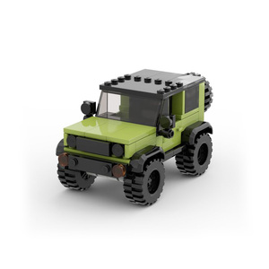 moc汽车模型系列积木铃木 吉姆尼 越野车拼装玩具男孩益智8一12岁