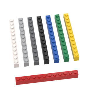 适用乐高国产积木MOC零配件散件小颗粒6112 1x12基础砖