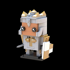 future moc  益智拼装方头仔积木玩具34483暗黑破坏神2圣骑士套装