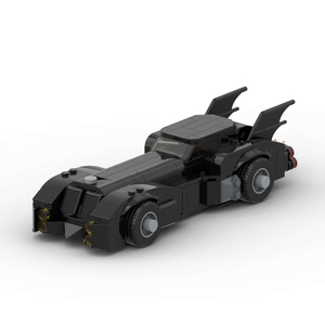 MOC-54749套装经典蝙蝠车益智超级英雄DC蝙蝠拼装玩具男孩智力