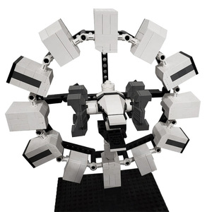 MOC-74194 永恒号空间站星际穿越环形飞船太空拼装益智积木模型