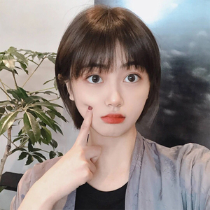 女生帅气短发假发