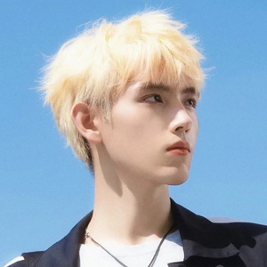 假发男短发造型全头套阿瑟同款白金色帅气男生仿真人发男士假发套