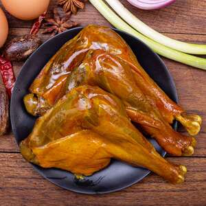 杜盛盐焗鸡腿手撕腿休闲食品解馋潮汕特产小吃零食抽真空散装称重