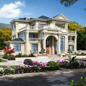 农村别墅设计图纸三层半