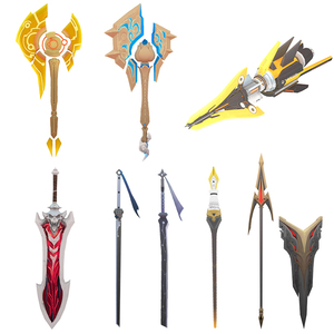 战士武器道具1:1可手持王者的荣耀cosplay纸模型手工李信蒙恬盘古