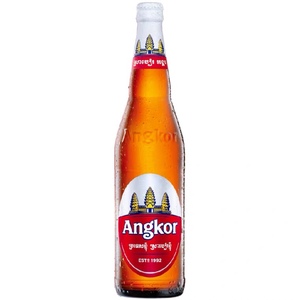 angkor/吴哥啤酒特醇麦香640ml*12瓶装整箱出售柬埔寨原瓶进口
