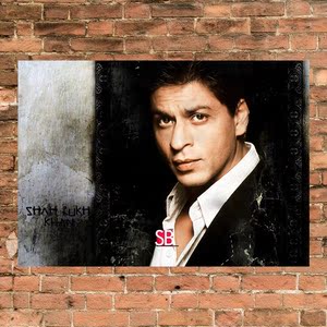 沙鲁克汗 宝莱坞 印度 阿育王 满8张包邮 相纸海报a3照片a2a90a40
