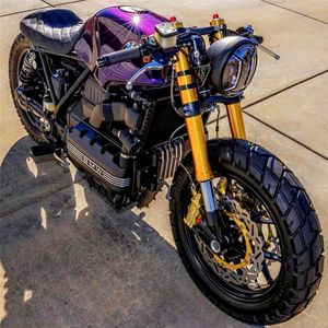 进口本田复古机车cb400小黄蜂街车二手四缸跑车摩托车地平线趴赛