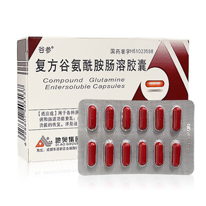 谷参 复方谷氨酰胺肠溶胶囊 24粒/盒