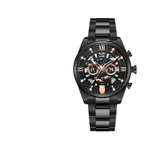 sniica史尼嘉手表男机械表多功能全自动镂空腕表时尚轻奢品牌男表