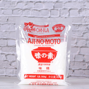 日本味之素红碗牌味精(细晶)454g 谷氨酸钠99％ 家用调味提鲜增鲜