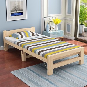 竹制单人床