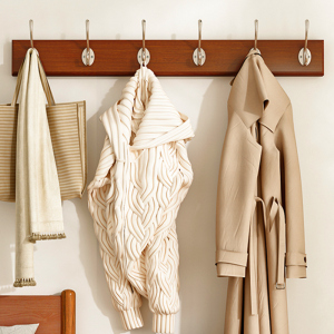 进门鞋柜衣服挂钩挂衣架壁挂墙上衣帽玄关入户门后衣柜挂衣钩墙壁
