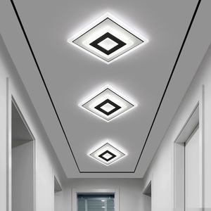 网红过道灯走廊灯入户通道灯简约筒灯玄关灯衣帽间吸顶阳台门厅灯