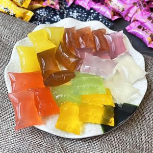 云南十八怪酸角冻蓝莓芒果苹果香橙果冻布丁糖果儿童零食甜酸角糕