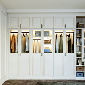 简欧推拉衣柜门