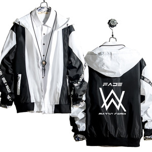 艾伦沃克alanwalker同款防风外套dj潮faded夹克连帽男薄春秋衣服