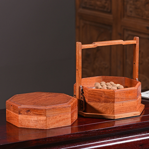 包装 木质包装容器 木盒 木雕食盒