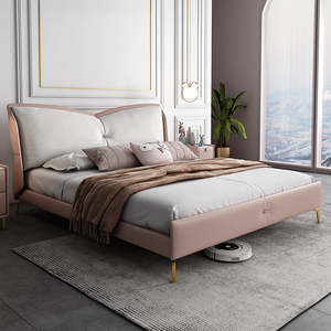 单人软床现代真皮床-淘宝拼多多热销单人软床现代真皮床货源拿货