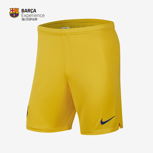 巴塞罗那官方正品 巴萨俱乐部19/20赛季nike客场球迷版可印号球裤