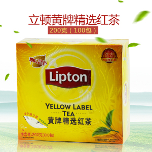 立顿红茶包袋泡茶100包
