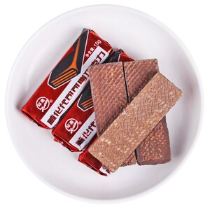 朱古力饼干 80后 老式童年记忆怀旧零食小时候的味道巧克力威化