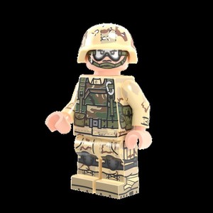 全新正品乐高brickmania 美陆军游骑兵摩加迪沙之战/黑鹰坠落人仔