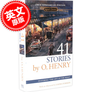现货 欧亨利短篇小说集选 41Stories 41篇故事 英文原版小说书籍 可搭怦然心动flipped奇迹男孩
