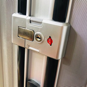 行李箱密码锁卡扣铝框配件锁扣通用锁拉杆箱扣锁锁钥匙锁手把提