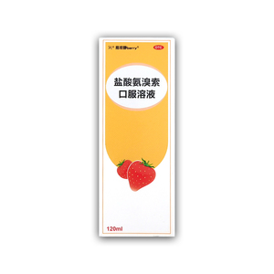 易坦静 盐酸氨溴索口服溶液120ml 急慢性支气管炎