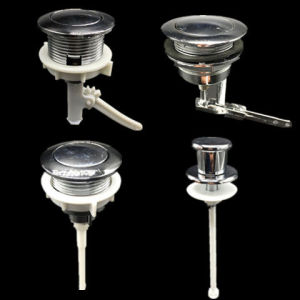 老式马桶座便器单按钮配件抽水马桶水箱按钮顶部单按按钮提拉开关