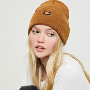 正品 dickies迪克斯毛线帽女休闲冷帽情侣潮牌纯色针织帽子男秋冬