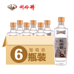 刘伶醉 刘伶造酒说54度500ml*6瓶 整箱 纯粮固态 浓香型 高度白酒
