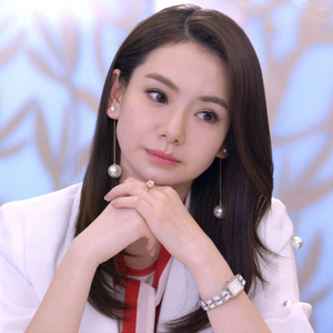 999纯银足银925明星戚薇同款琉璃珍珠耳坠女高级感小香风轻奢耳环