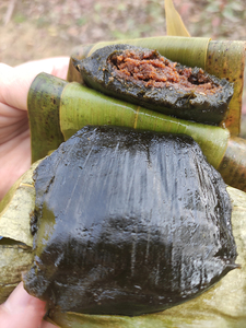 辰溪粉糍粑纯手工蒿子粑粑湖南湘西特产沅陵黄豆馅艾叶粑糯米年糕