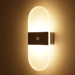 智能人体感应灯家用过道led充电免线自动光控走廊楼道客厅小夜灯