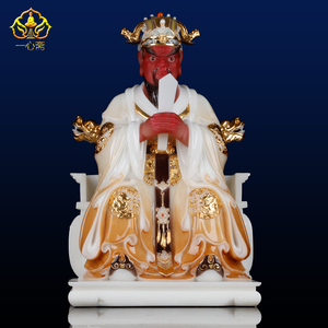 一心斋汉白玉广济龙王神像五台山广济龙王菩萨龙五爷居家招财供奉