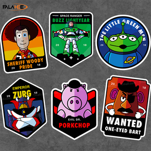 玩具总动员卡通贴纸巴斯光年反光机车行李箱汽车身玻璃窗装饰贴花