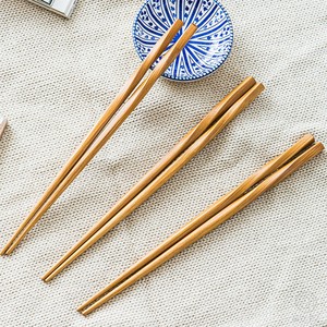 品竹竹制麻花筷家用竹筷轻奢日式和风筷酒店儿童筷子商用创意餐具