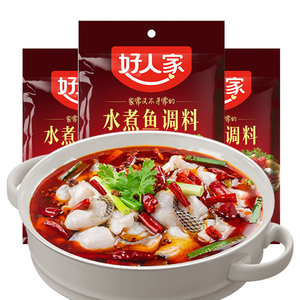 好人家水煮鱼调料198g