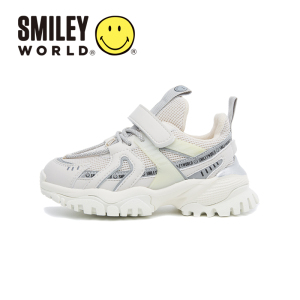 smileyworld笑脸童鞋运动鞋休闲鞋儿童男童女童透气网面防滑