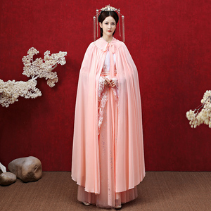 夕洛茜古装汉服女中国风仙气超仙披风仙女飘逸古风显瘦保暖斗篷