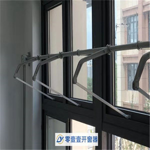 上悬窗手摇开窗机 门窗通风系统窗户开启器 手动摇推窗机闭窗器0