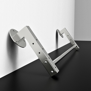 快麦不锈钢横梁下安装单杠过道门上墙体壁装引体向上健身单杆延长