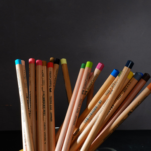 德国进口faber-castell辉柏嘉pitt pastel艺术家粉彩铅笔60色单支