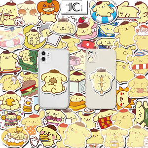 50张布丁狗卡通可爱动画手账贴画笔记本电脑行李箱自粘图案贴纸